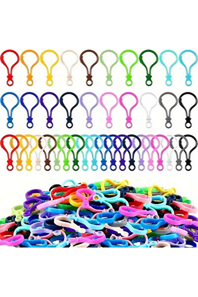 Choice 100PCS mix color 50/100pcs Plastic Lobster Clasp, Colorful Lanyard Cli...