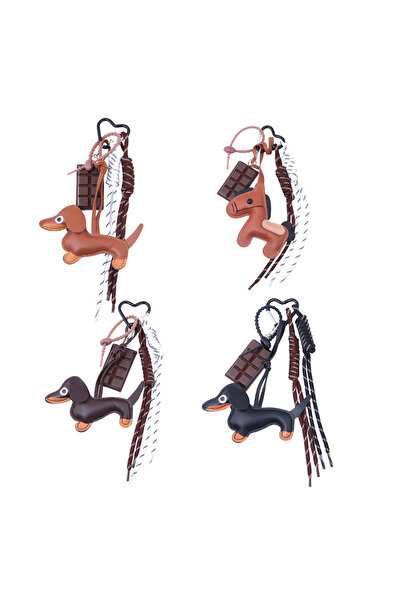 Choice 4PCS Braided Rope Bag Pendant High-grade Keychain Pendant Ruth's Same ...