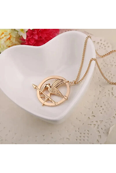 Choice 1 قلادة على شكل طائر ألعاب الجوع من الفيلم والتلفزيون، هدايا للرجال وا...