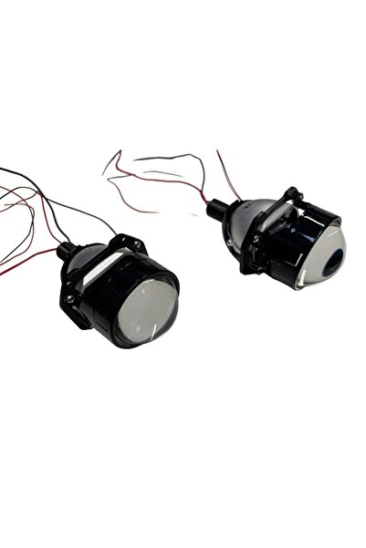 lumixauto Set 2x Bi-LED 2.5" Lens – 32W/42W, 6000K, Universal Reflector Mount (H4/H7/H1), 12V