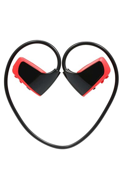 Generic W262 8GB Sports MP3 Player Headphones 2 In 1 Music Headset V4370R_P Red