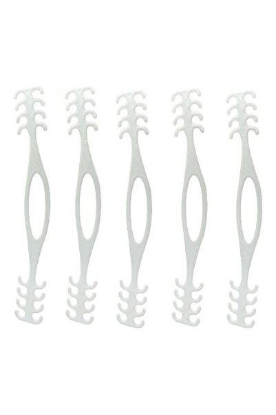 Generic مشبك تمديد حزام الأذن القابل للتعديل من 5 قطع لقناع N95/KF94