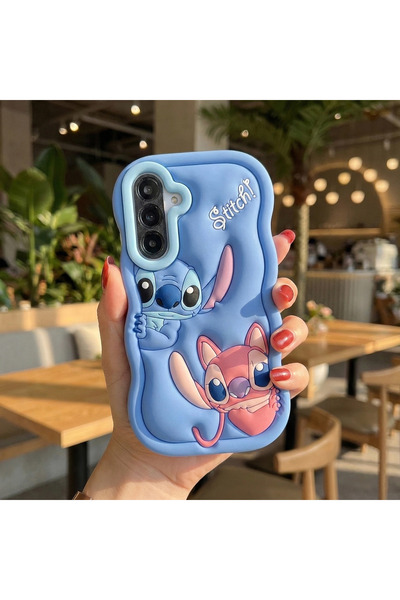 CaseOnn Samsung Galaxy A56 Kılıf 3D Karakter Figürlü Stic Hamur Silikon