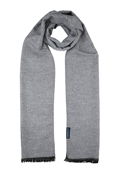 Hatemoğlu A.Grey - Mink Double-Sided Scarf