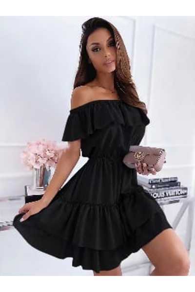 OEMN Rochie Baby Doll Scurta cu Volane - Ofelia
