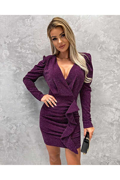 OEMN V-Neck Cocktail Dress