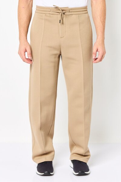 Nike Men Loose Fit straight Leg Outdoor Track Pants, Tan