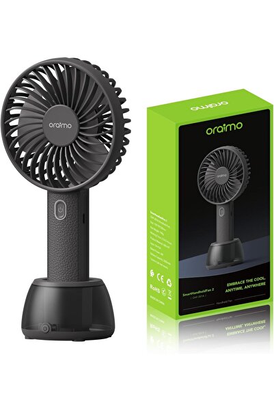 oraimo Portable Fan & Desk Fan with Base 2-in-1