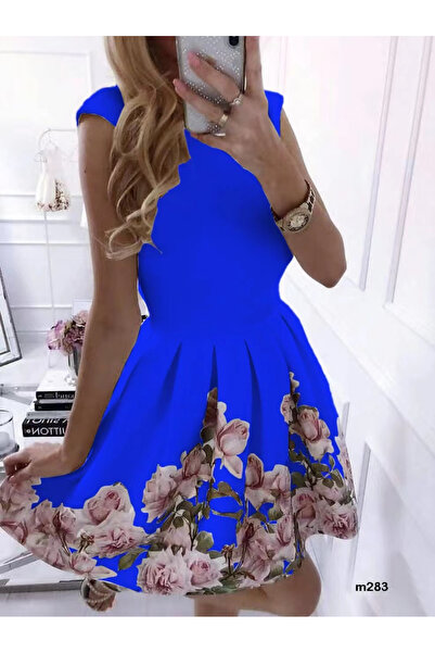 OEMN Short Floral Print Dress - Camy