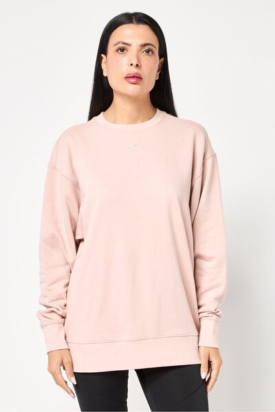 Nike Women Dri-Fit Long Sleeve Outdoor Sweatshirt, Peach