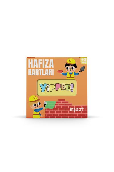 YİPPEE Hafıza Kartları – İnşaat Temalı | Eğitici Eşleştirme Oyunu
