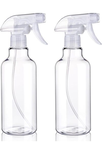 Saharaz عبوتان بلاستيكيتان للرش، عبوات رش فارغة، زجاجة ماء للتنظيف، مناسبة للنباتات