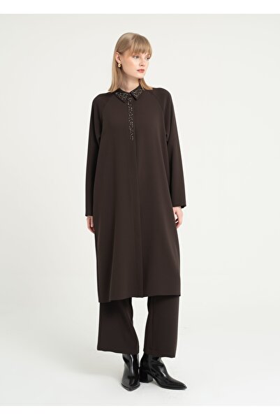 Armağan Taş Detaylı Uzun Tunik