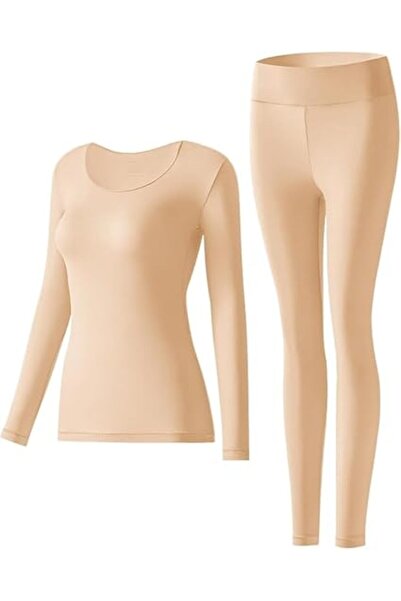 Saharaz Thermal Underwear Women Ultra-Soft Johns Set,Ultra Thin Base Layer Sk...