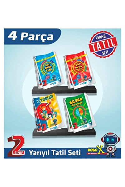 Mavitikli Yayıncılık MAVİTİKLİ 2.Sınıf Kış Tatil Kitabı - 4 Fasikül