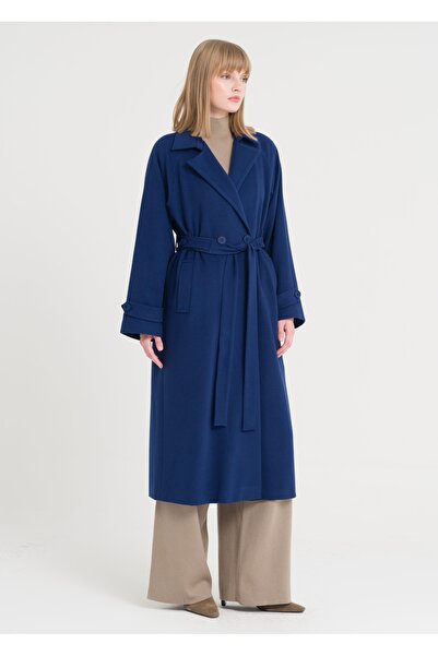 Armağan Double Breasted Belted Coat