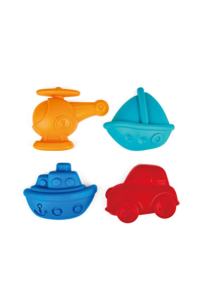 Hape Jucarie de plaja - Set forme mijloace de transport