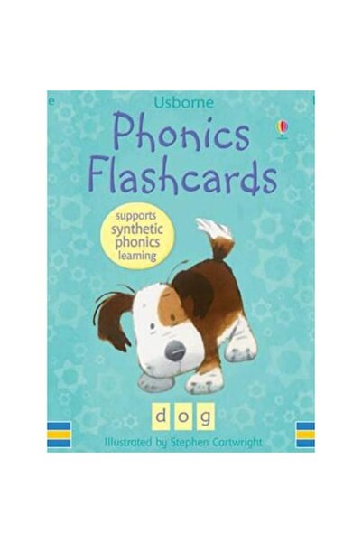 Usborne Publishing Phonics Flashcards - Carduri cuvinte fonetice