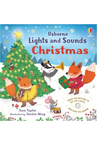 Usborne Children's Book - Lights and Sounds Christmas