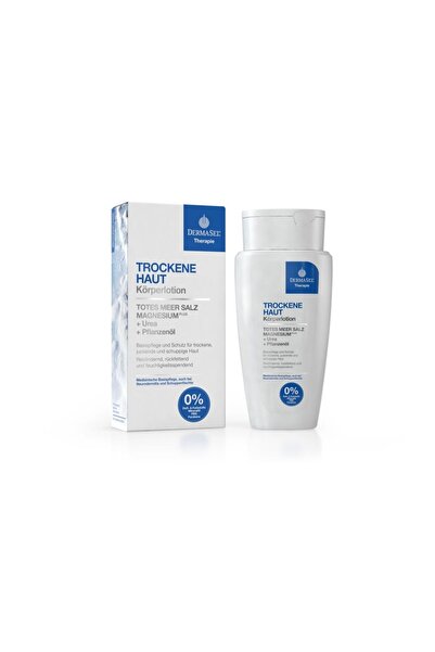 Dermasel Lotiune corp cu uree sare de la Marea Moarta si Magneziu PLUS 200 ml
