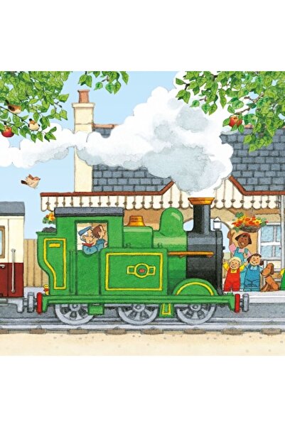 Usborne Poppy and Sam's Book and 3 Jigsaws: Trains (Book + 3 Jigsaws)