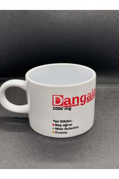 kkare tasarım Dangalax İlaç Özel Tasarım Çay Fincanı