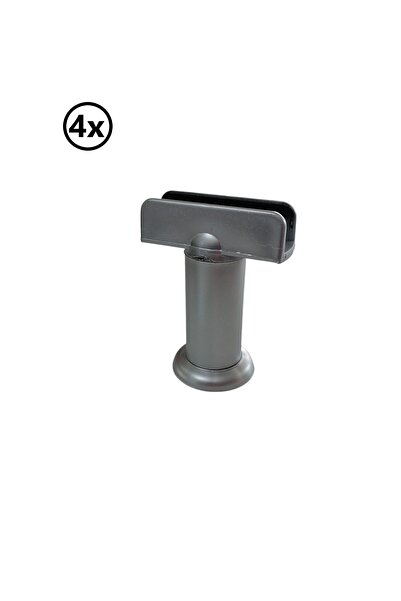 DOĞRU Urban Ayak 8 cm Saten U Geçme Mobilya Ayağı x 4 Adet