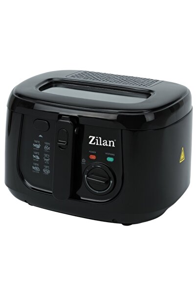 Zilan Deep Fryer ZLN-2317, 1800 W, 2.5 L, Teflon-coated, Adjustable Thermostat, Black