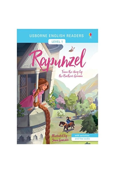 Usborne Publishing Carte de lectură „Rapunzel”, nivel 1 engleza