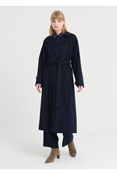 Armağan Kruvaze Kemerli Kaban