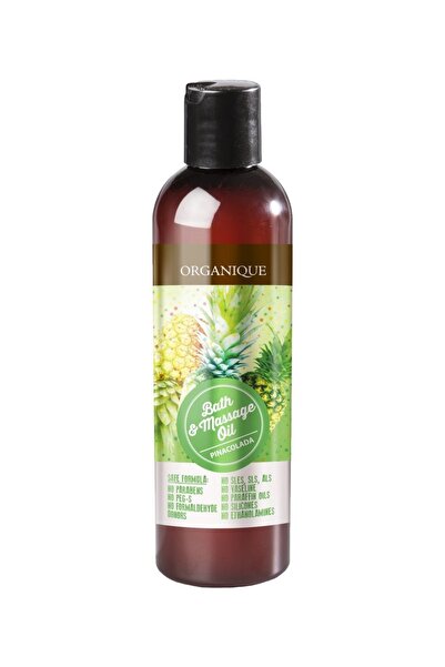 Organique Cosmetics Ulei masaj si baie ananas, Organique, 250 ml