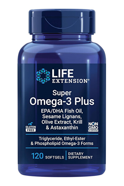 Life Extension Super Omega-3 Plus EPA/DHA Fish Oil