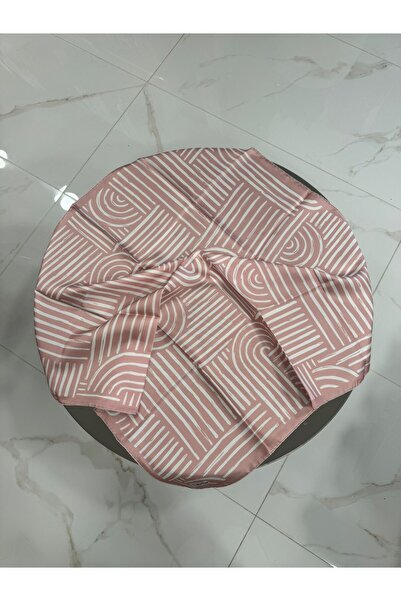 PAPLİO FERRE وشاح حريري نسائي من تيفيل بودرة 90 × 90