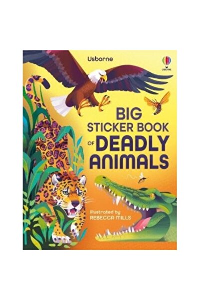 Usborne Big Sticker Book Deadly Animals