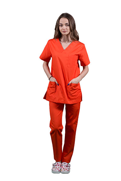 Masstex Unisex medical blouse made of terry cloth