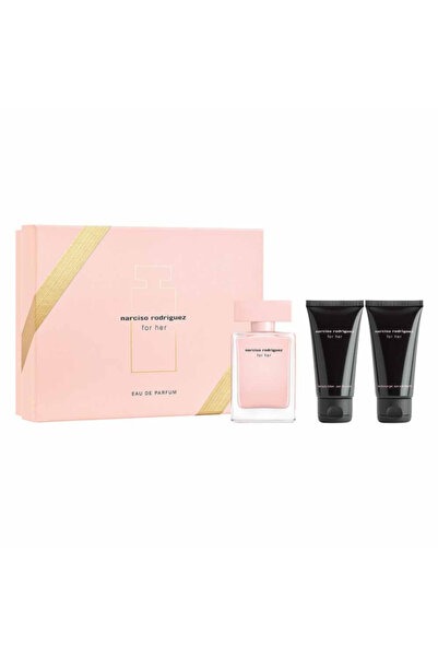 Narciso Rodriguez For Her Set Eau De Parfum 50ml + Bl 50ml + Sg 50ml