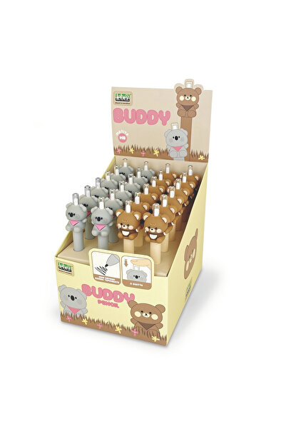 Lebez Infinity Pencil - Buddy, 2 models (24 pcs/display), children age 6 year...