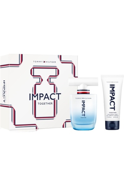 Tommy Hilfiger Impact Together For Men Set Eau De Toilette 100ml Hair & Body Wash 100ml