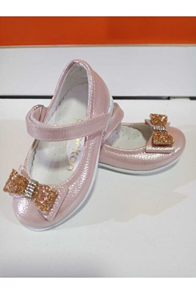 VARLIK AYAKKABI حذاء بابيت للأطفال من نيو سيزون باللون الوردي