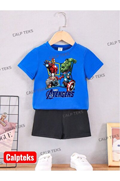 CALP TEKS ΠΑΙΔΙΚΟ ΣΕΤ ΚΑΛΟΚΑΙΡΙΝΟ ΣΟΡΤΣ ΚΑΙ ΜΠΛΟΥΖΑ ΜΕ ΣΤΑΙΡΙΑ ΑΒΕΝΓΕΡΣ