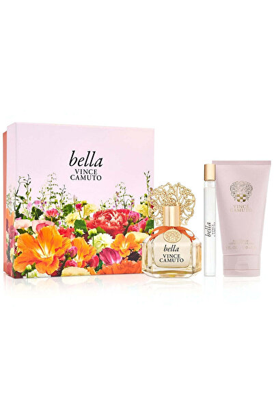 Vince Camuto Bella For Women Set Eau De Parfum 100ml + Eau De Parfum 10ml + Body Cream 150ml