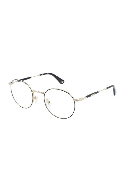 Police VPLA52 0301 50 Gold Eyeglass Frames