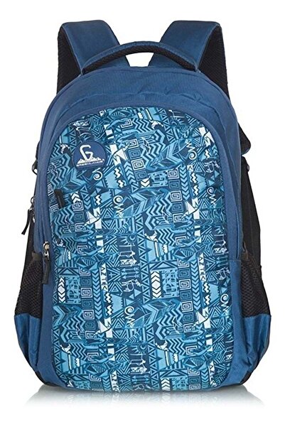 Generic Gnl Tempo Blue Aztec Backpack