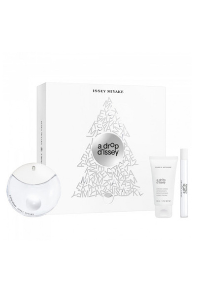 Issey Miyake A Drop D'issey For Women Set Eau De Parfum 90ml + Eau De Parfum 10ml + Hand Cream 50ml