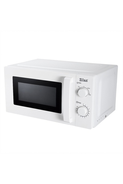 Zilan ZLN 4667 Microwave Oven, 20 L, 600 W, 5 Power Levels, Defrost, 35 min Timer, White