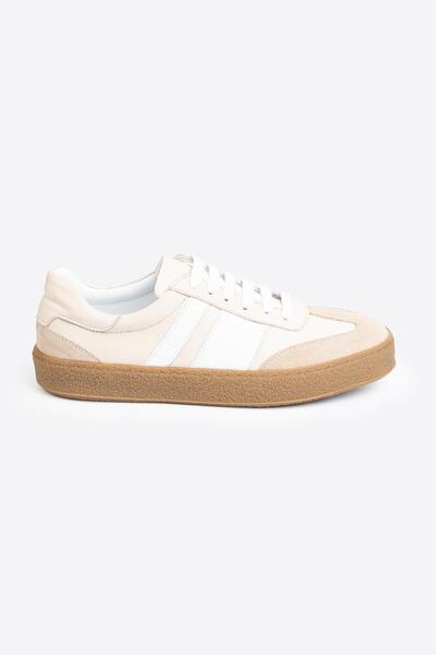 LETOON Striped Detail Classic Leather Sneakers