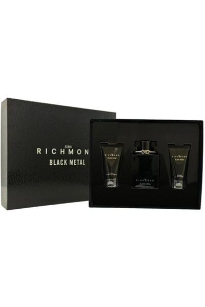 John Richmond Black Metal For Women Set Eau De Parfum 100ml + Shower Gel 50ml + Body Lotion 50ml