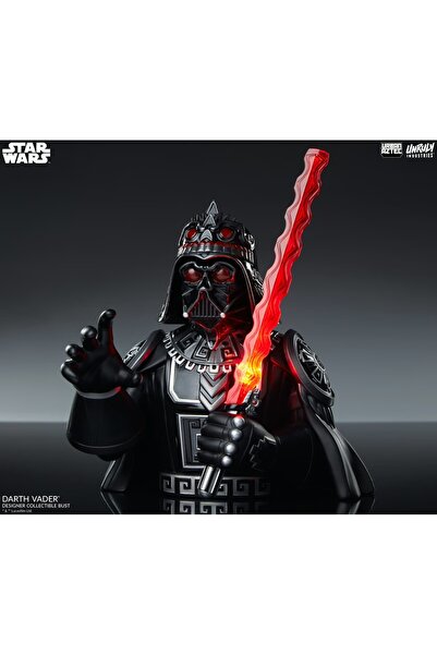 Unruly DARTH VADER Designer Collectible Bust by Industries