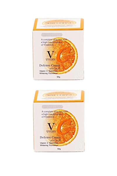 Careline 2 pieces of Vitamin C Brightening Face Foundation - 50g