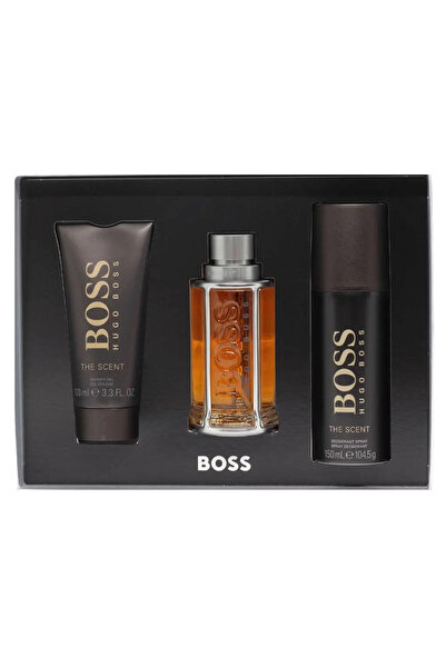 Hugo Boss Boss The Scent For Men Set Eau De Toilette 100ml + Sg 100ml + 150ml Deodorant Spray